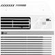 LG 14,000 BTU's White Window Mount Air Conditioner-2