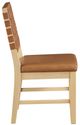 Steve Silver Co. Reid 2-Piece Camel/Sand Rope Dining Side Chair Set-4