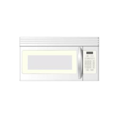 WHITE OVER THE RANGE MICROWAVE-0