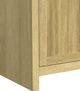 Elements International Ridgemont Natural Fireplace Cabinet-4