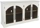 Jofran Inc. Archdale Antique White 4-Door Accent Cabinet-0
