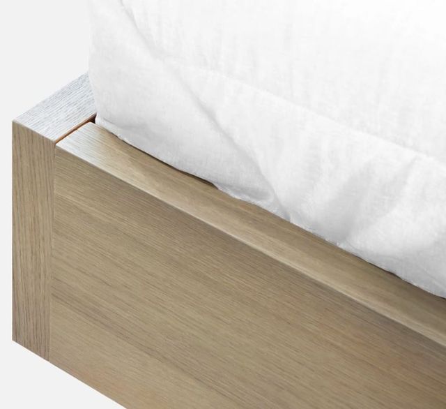 Modus Furniture One Bisque Full Panel Bed with Floating Nightstands-3