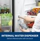 GE® 36" 21.9 Cu. Ft. Fingerprint Resistant Stainless Steel Counter Depth French Door Refrigerator-4
