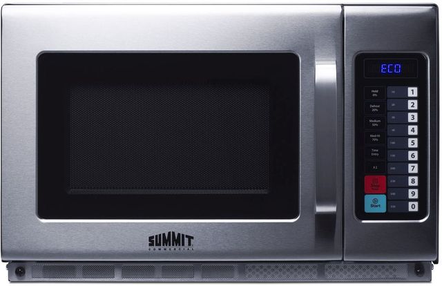 Summit Commercial® 1.2 Cu. Ft. Stainless Steel Commercial Countertop Microwave-0