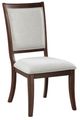 Homelegance® Claymont 5-Piece Beige/Cherry Dining Set-5