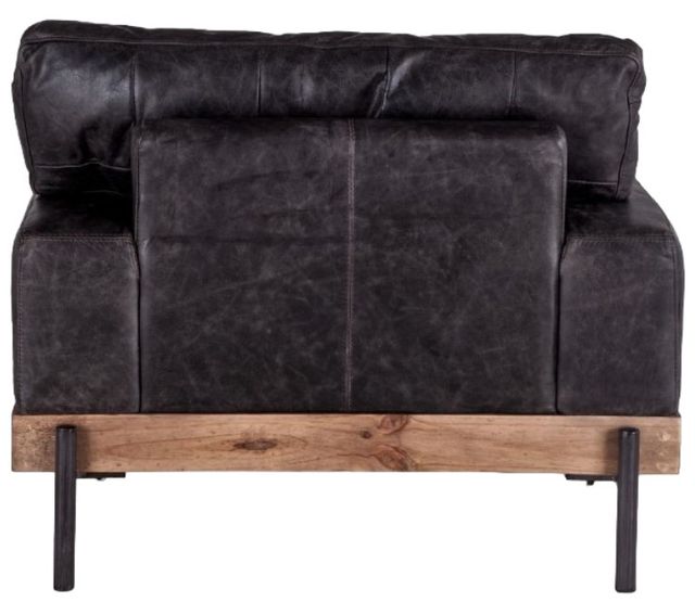 Home Trends & Design Portofino Morocco Black/Walnut Accent Chair-3