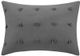 Olliix by Urban Habitat Brooklyn Charcoal 14"x"20 Cotton Jacquard Pom Pom Oblong Pillow-0
