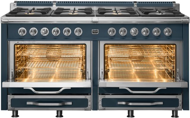Viking® Tuscany 66" Squall Pro Style Dual Fuel Range with 2 Induction-1