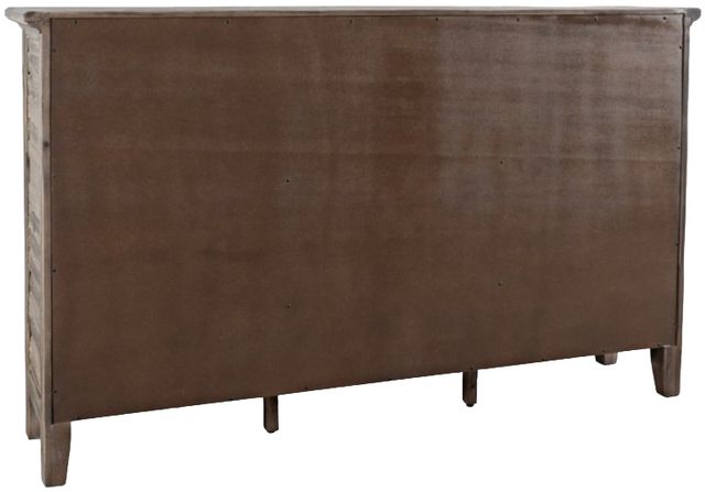 Jofran Inc. Rustic Shores Gray Wash 6-Door High Accent Cabinet-3