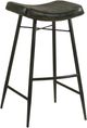 Coaster® Bayu 2-Piece Antique Espresso/Black Bar Stools-2