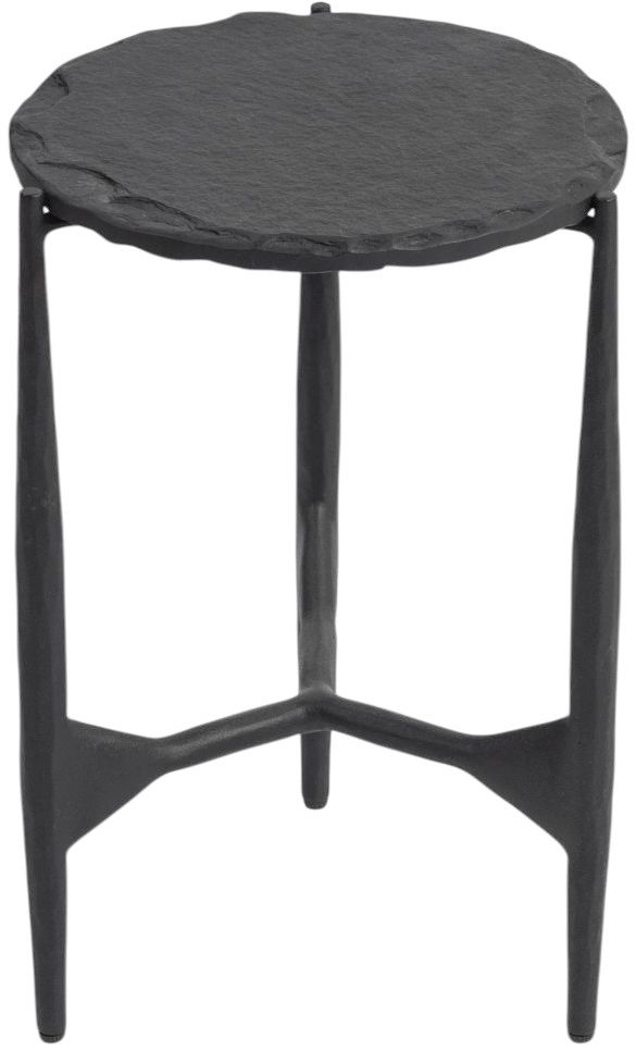 Classic Home Luka Charcoal Forge End Table-3