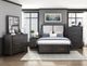 Homelegance® Gilbert Charcoal/Light Gray King Storage Platform Bed-1