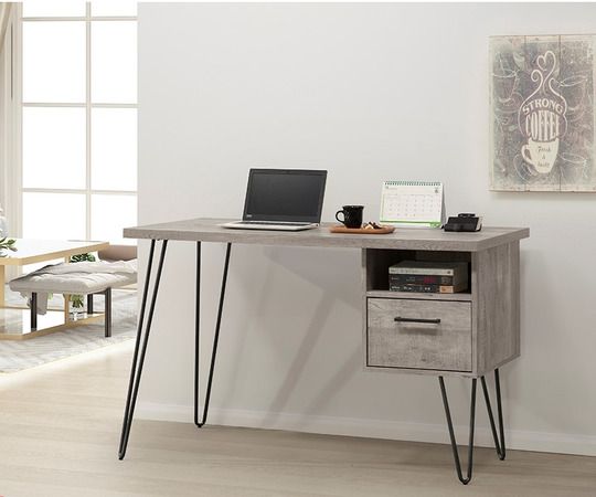 Bernards Gray Writing Desk-1