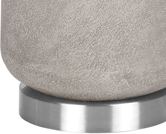 Monarch Specialties Inc. 29"H Grey Resin Table Lamp-3