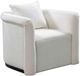 Bassett Mirror Kloe Ivory Accent Chair-0