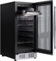 Elica Riserva 12” 2.9 Cu. Ft. Stainless Steel Built-In or Freestanding Beverage Center with a Single Zone-2