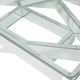 Michael Amini® Montreal™ Glass Top Rectangular Cocktail Table with Mirrored Base-4