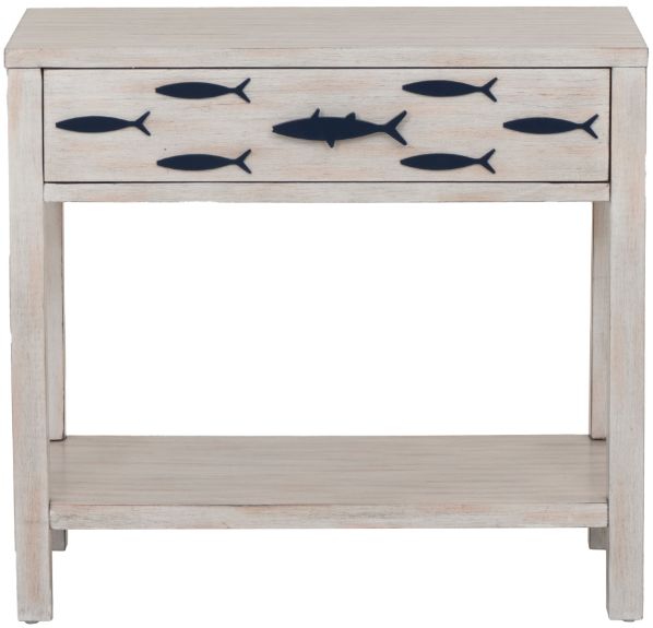 Coast2Coast Home™ Fisher Antique White Accent Table-3