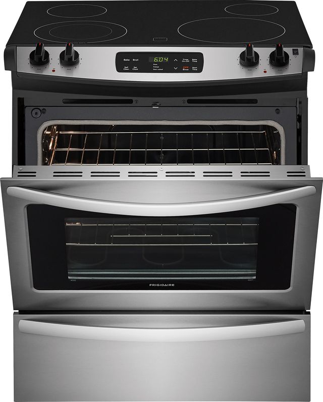 Frigidaire® 30" Stainless Steel Slide-In Electric Range-2