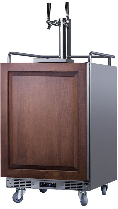 Summit® 24" Panel Ready Built In Kegerator-1