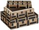 Currey & Company Aarna 2-Piece Black/Natural Box Set-1