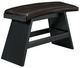 Elements International Rylan Dark Expresso Bar Bench-0