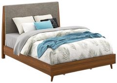 Flexsteel® Ludwig Silt/Walnut Queen Bed