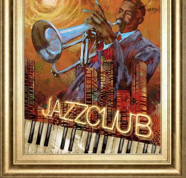 Classy Art Jazz Club by Conrad Knutsen Wall Art-1