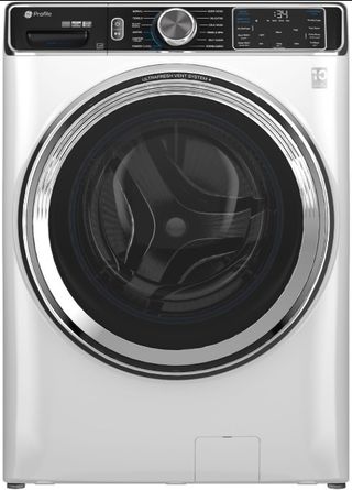 GE Profile™ 5.3 Cu. Ft. White Front Load Washer with UltraFresh™ Vent System+ with OdorBlock™