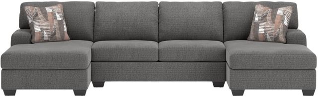 Signature Design by Ashley® Seyler Lane 3-Piece Graystone U-Shape Sectional-1