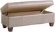 Smith Brothers Customizable 901 Leather Storage Ottoman with Tapered Leg-1
