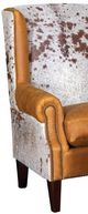 Mayo Furniture Customizable Hair on Hide and Leather Chair-1