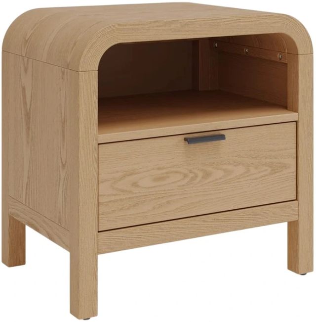 Modus Furniture Drake Timber 1-Drawer Nightstand-0