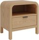 Modus Furniture Drake Timber 1-Drawer Nightstand-0