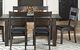 A-America® Mariposa Warm Gray Ladderback Dining Side Chair-1