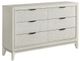 Elements International Artis White Dresser-0