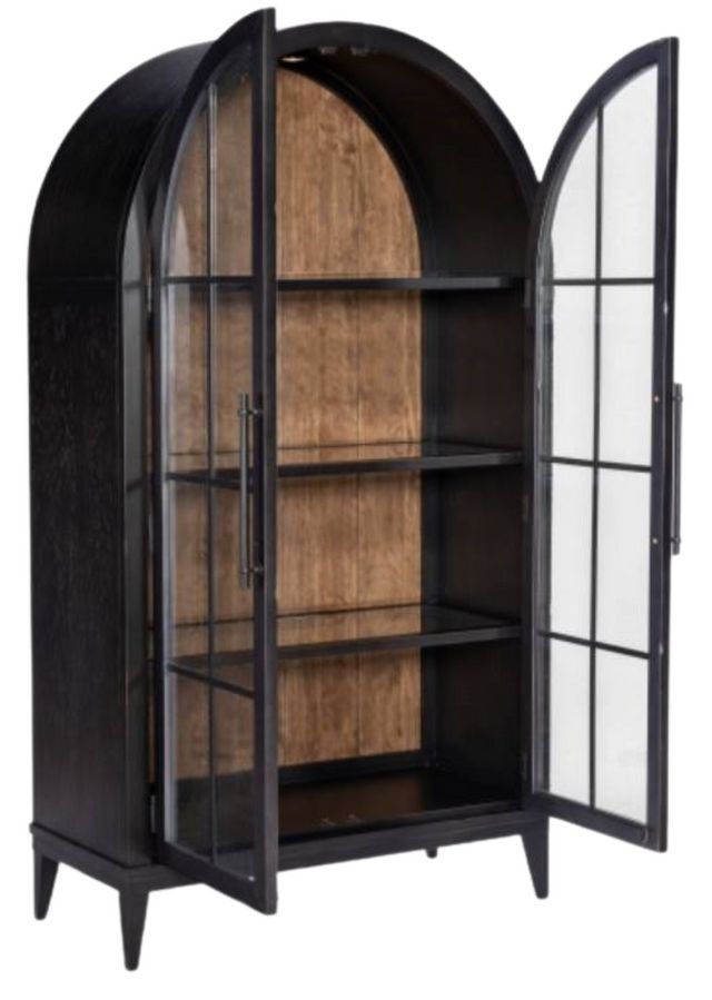 Legacy Classic Artisan's Black Display Cabinet-1
