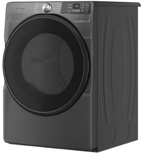 Whirlpool® 7.4 Cu. Ft. Volcano Black Front Load Gas Dryer-1