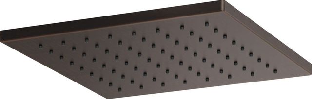 Brizo Essential™ Venetian Bronze® 12" Linear Square Single-Function Raincan Shower Head-0