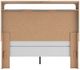 Signature Design by Ashley® Hollymount Tan Queen Upholstered Panel Bed-3