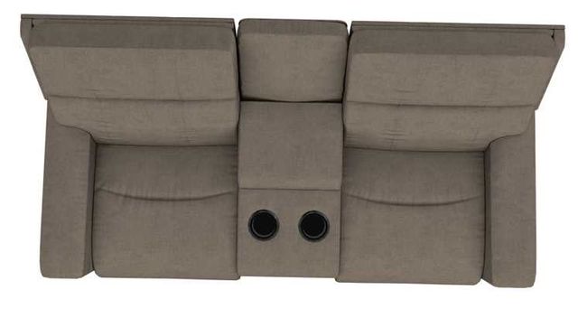 La-Z-Boy® Apollo Granite Manual Reclining Loveseat with Console-4