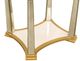 Michael Amini® Scotts Square Light Champagne End Table-5