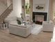 International Furniture Direct Vallarta 90" Ivory Sofa-1