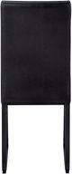 Monarch Specialties Inc. 2-Piece Black Side Chair Set with Black Metal Bases-4