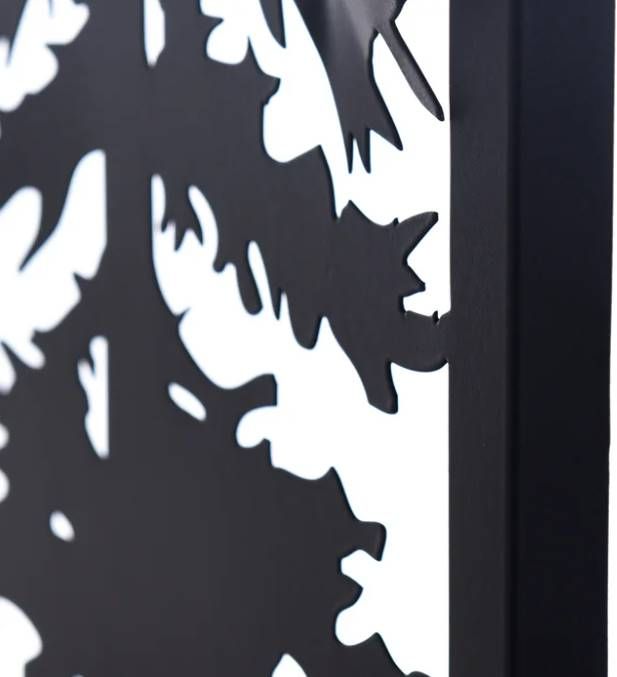 StyleCraft Cypres II Black/White Wall Art-3