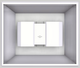 Vent-A-Hood® 42" White Island Hood-1