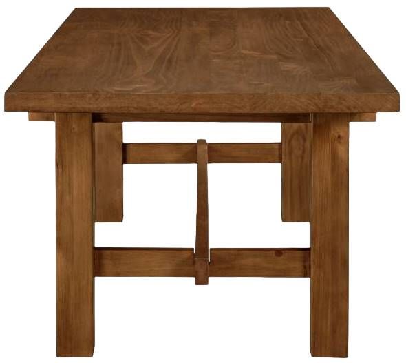 Moe's Home Collection Mikoshi Vintage Brown 88" Dining Table -2
