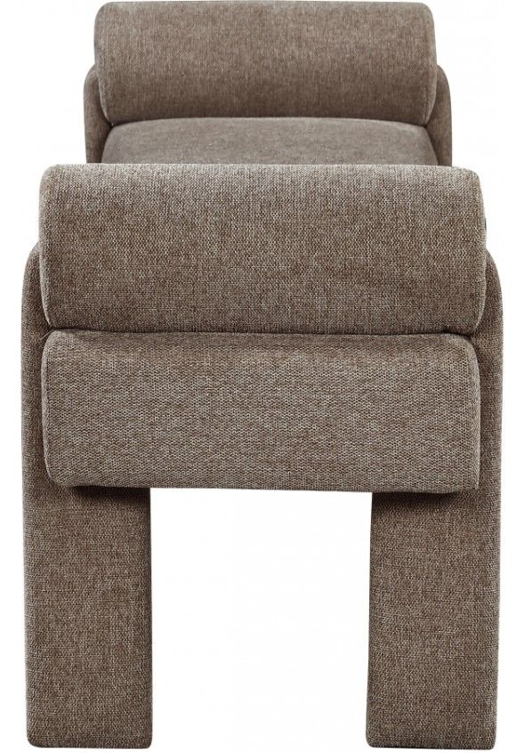 Meridian Furniture Stefano Brown Bench-2