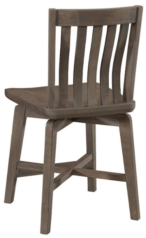 Archbold Furniture Customizable Amish Essentials Colton Swivel Stool-1