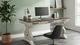 Sunny Designs™ Pasadena Buckskin/Marble White Writing Desk-1